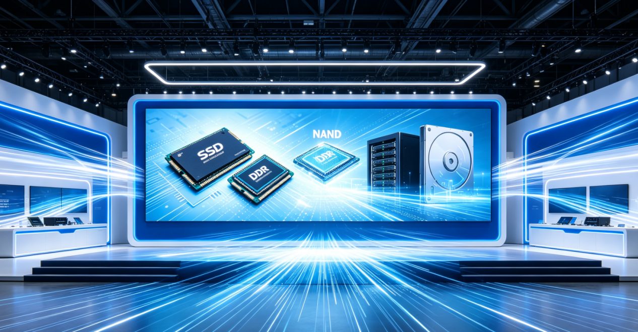 FMS 2026 pramonės įžvalga: AI pakeičia saugyklos vertę, SSD ir DDR Usher naujų technologijų iteracijos cikle