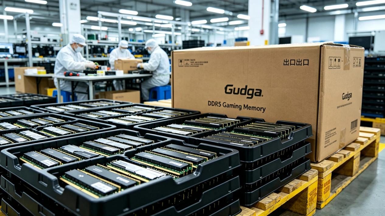„Gudga“ pristato 35 000 vienetų atminties modulius dėl pasaulinio DRAM tiekimo sandarumo