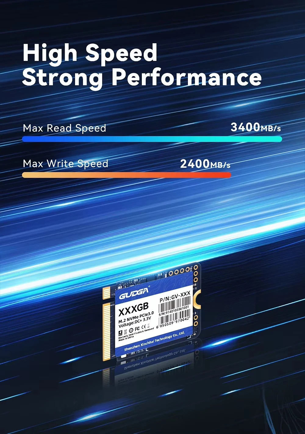 M.2 PCIE 3.0X4 2230 Solid State Disk SSD M2